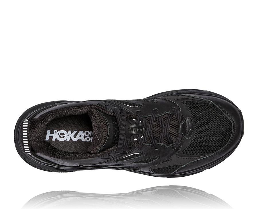 Hoka One One Clifton L Löparskor Dam - Svarta - GIUBL-5976